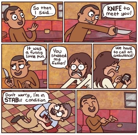Knife To Meet You!!