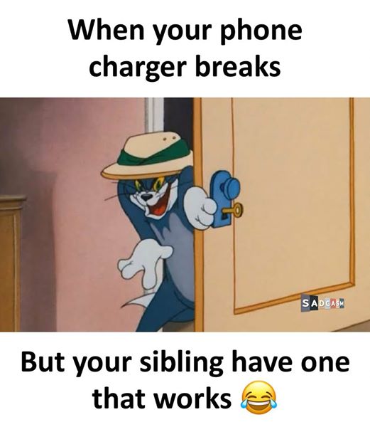 When you phone charger breaks