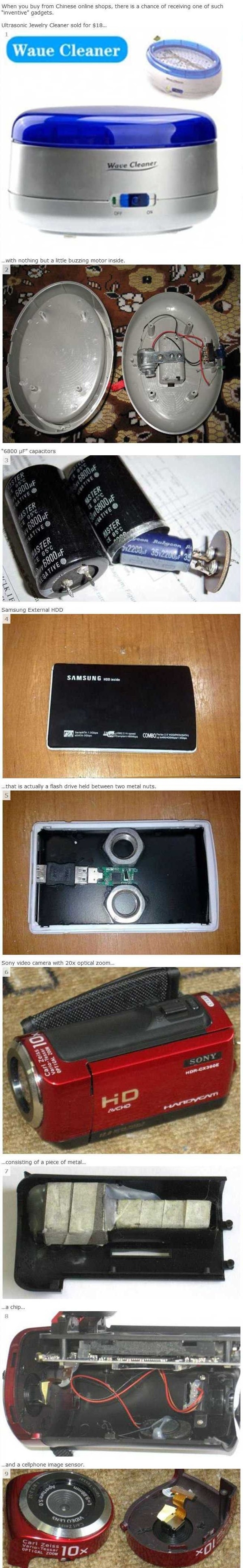 Ingenious Fake Products From China