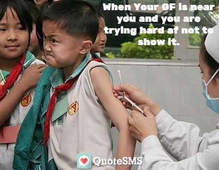 When your gf is near..!!!