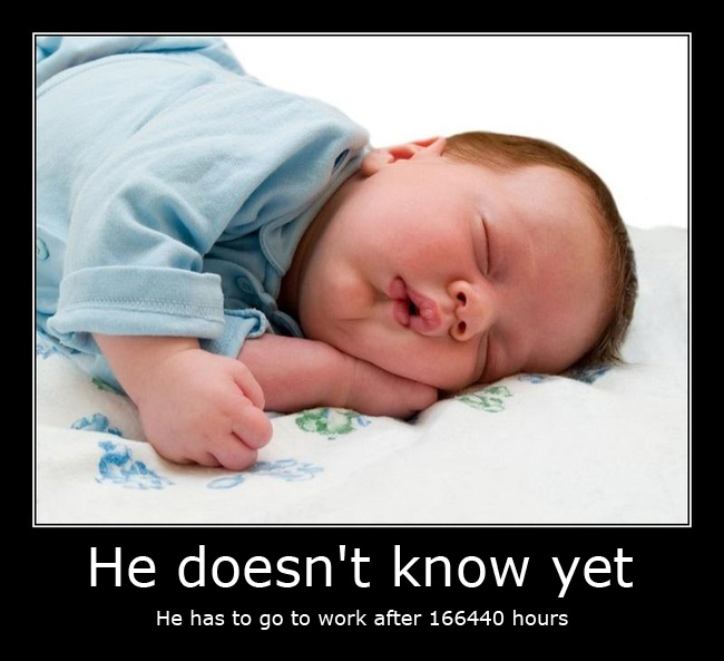 He Doesn\'t Know Yet