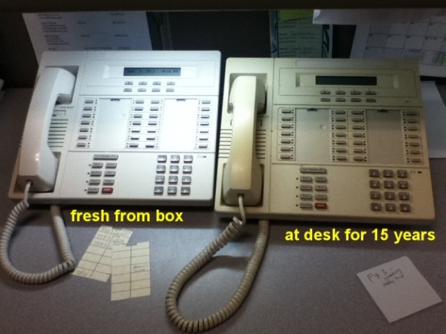 At Desk For 15 Years