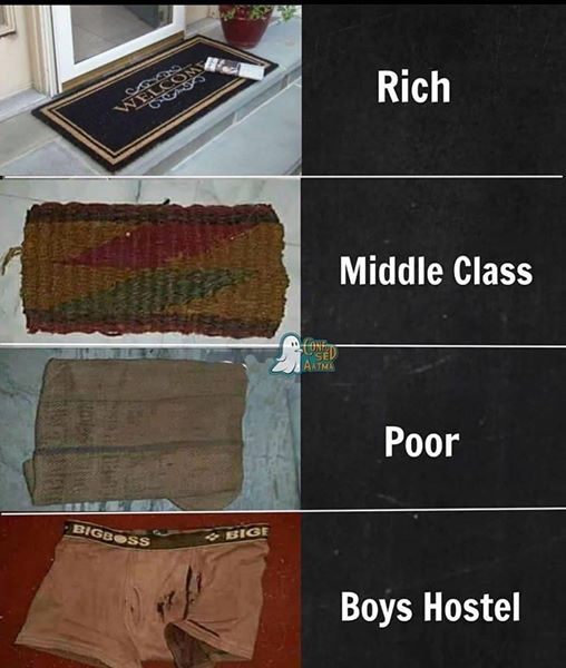 Rich, Middle class luxury