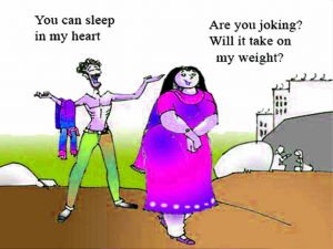 You can sleep in my heart!!!!!!