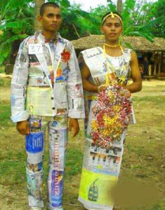 Unique marriage dresses