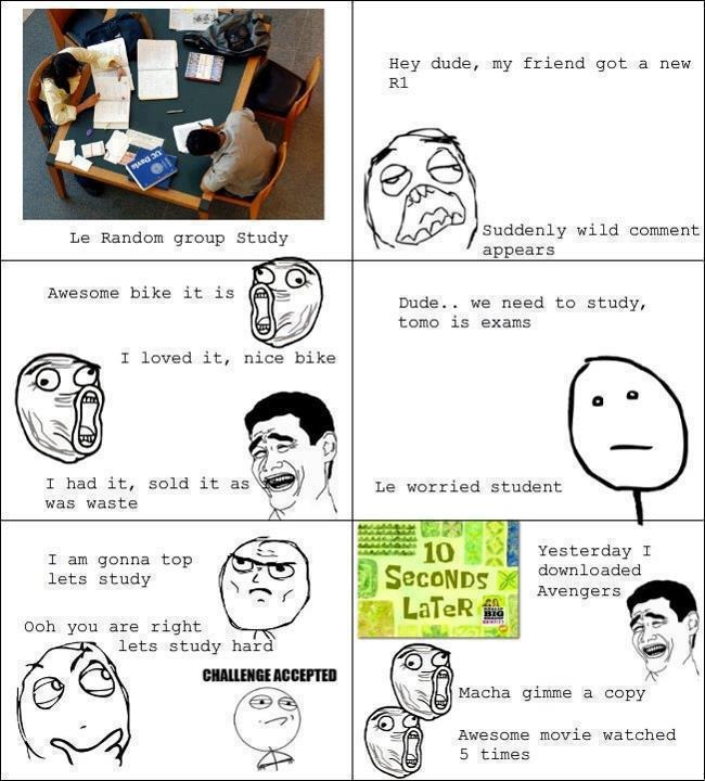 Group Study With Friends