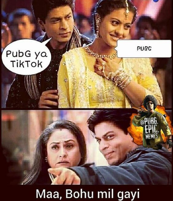 Ma bahu mil gai..!!! funny memes