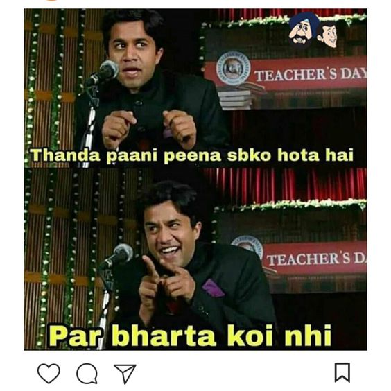 Thanda pani sabko pina hota hai.