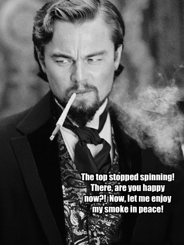 The Top Stopped Spinning