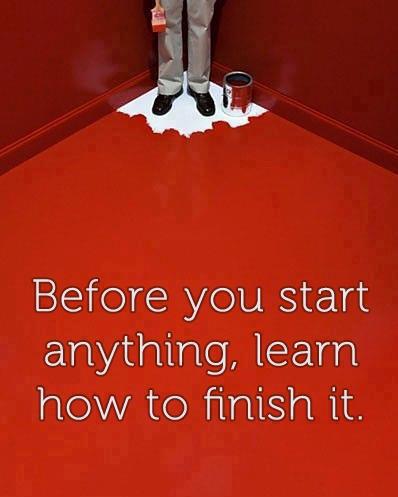 Before You Start Anything