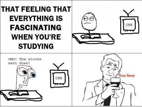 Everything Is Fascinating When You\'re Studying