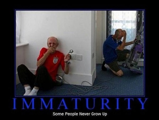 Some People Never Grow Up