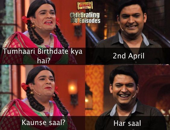 Comedy night with kapil sharma joke