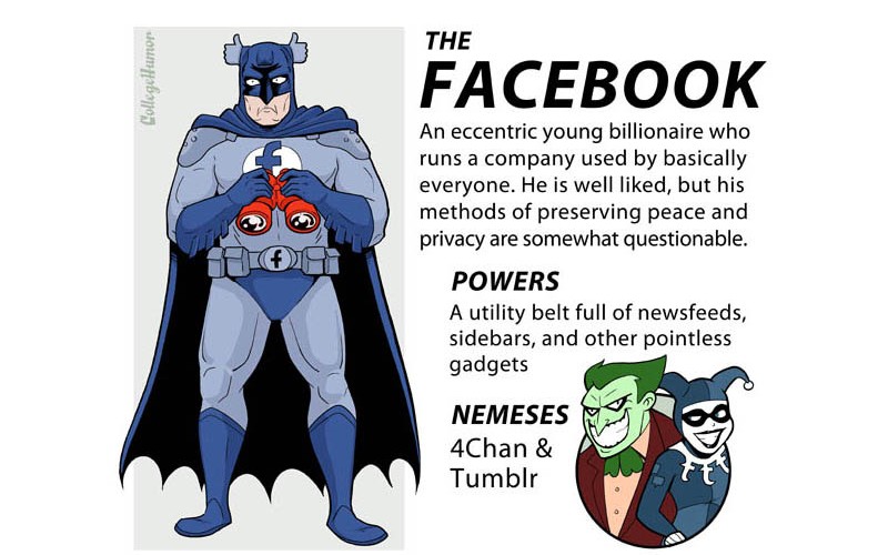 Facebook Superheroes