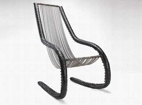 Bike Tire To Chair Rocker