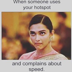 When someone uses your hotspot