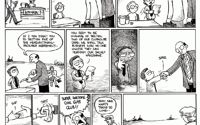 Stand Secret Handshake