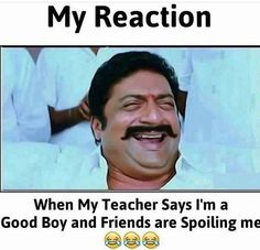 My reaction