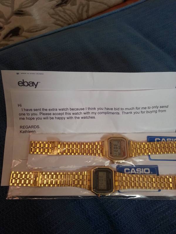 Ebay Thanks You For Buying From Me