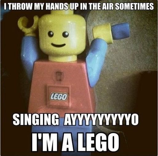 Lego Man Knows How To Party