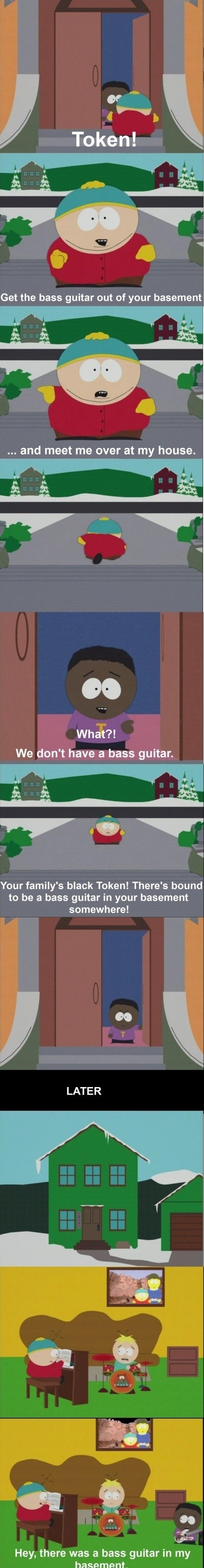 Token Get The Bass Guitar Out Of Your Basement