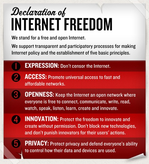 GumLOL Supports The Declaration Of Internet Freedom