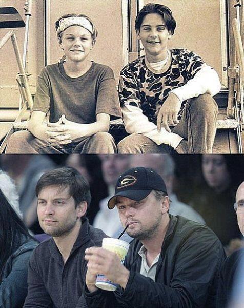 Friends Then And Now