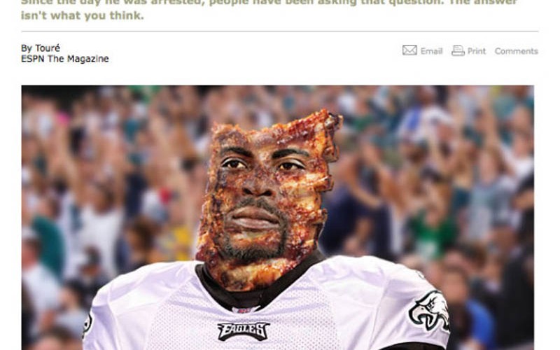 What If Michael Vick Were Barbecue Spare Ribs