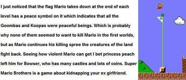 What Mario Is Really About