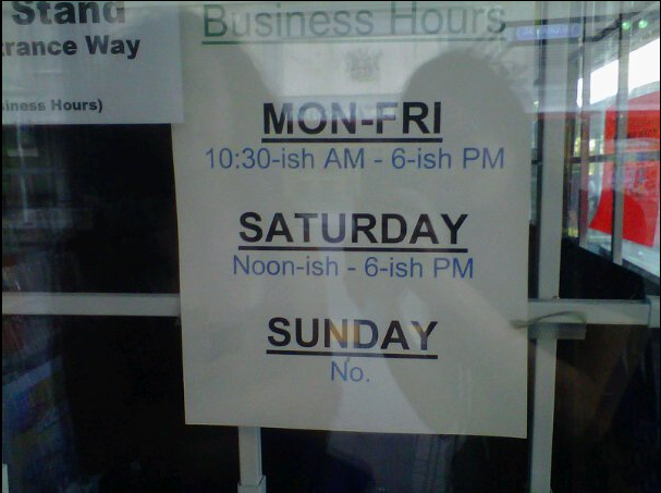 Odd Business Hours 