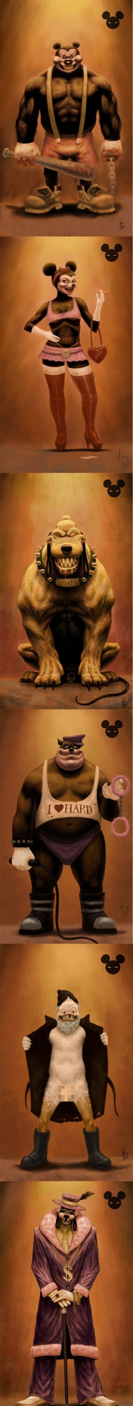 What If Disney Characters Were Bad