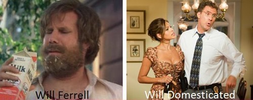 Will Ferrell Vs Will Domesticated