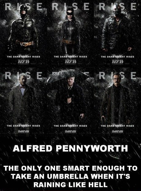 Alfred Always Plans Ahead