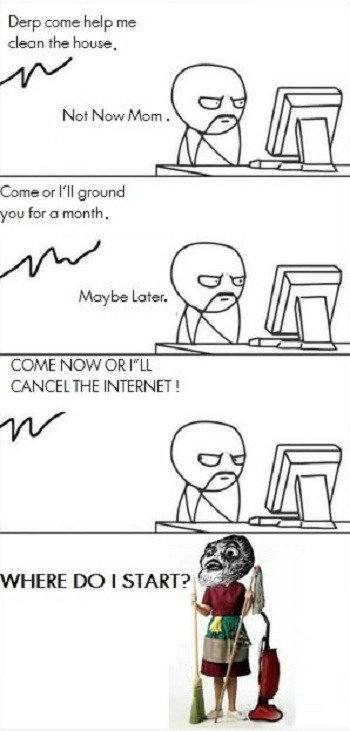 The Only Reason I Clean My Room