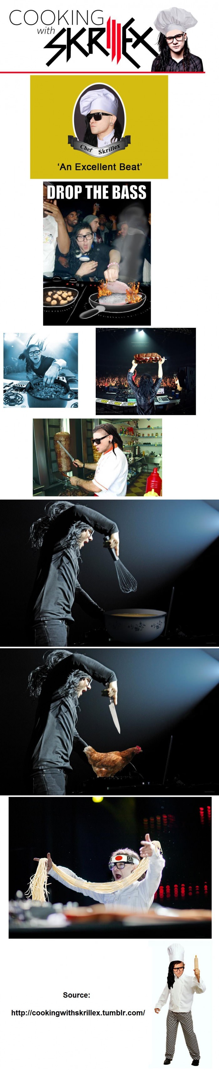 Some Cooking With Skrillex Pics