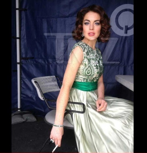 Update Lindsay Lohan Is STILL A Shitty Liz Taylor