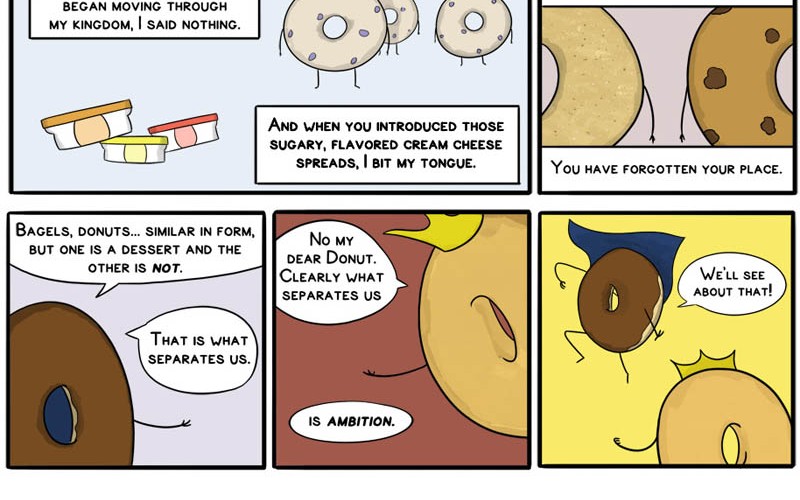 Donut Vs Bagel Kingdom