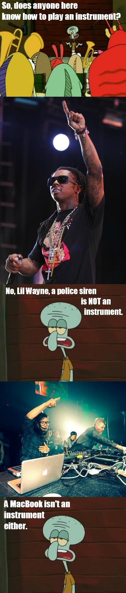 Squidward On The Music Industry