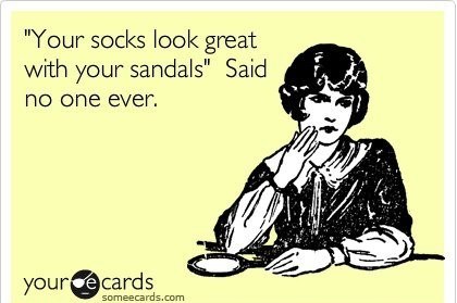 Your Socks Look Great