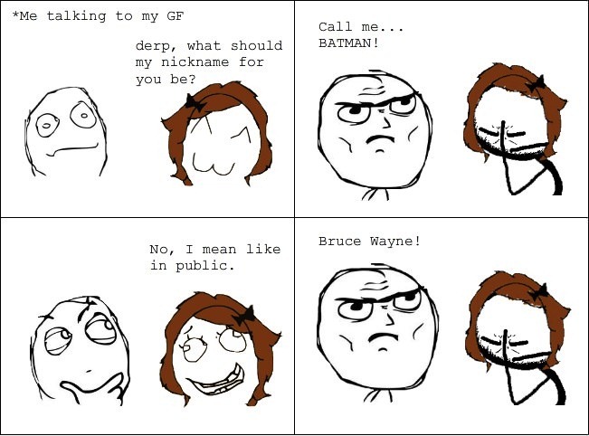 I Really Love Batman But My GF
