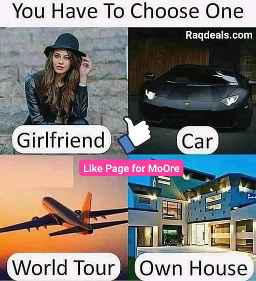 You have to choose one