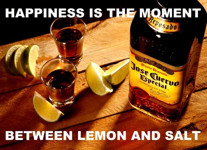 A Shot Of Happiness Please