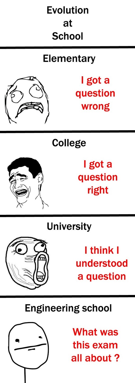 Evolution From School To University