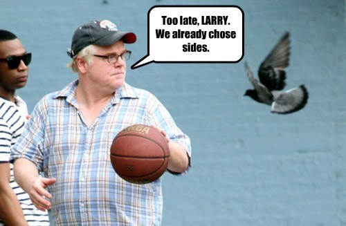 Larry\'s Only One  Execute A Perfect Peck & Roll