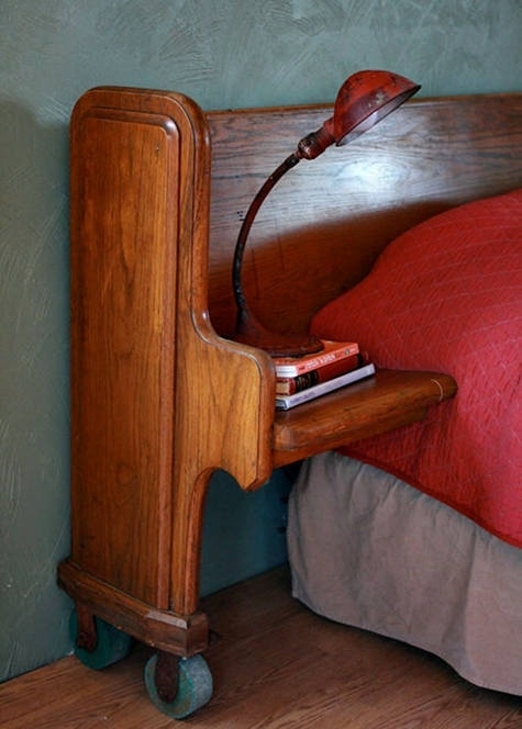 Church Pew To Headboard