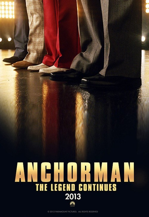 Teaser Poster For The New Anchorman Film