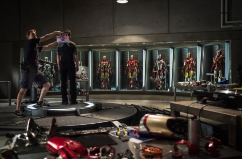 First Official Photo From The Set Of Iron Man 3