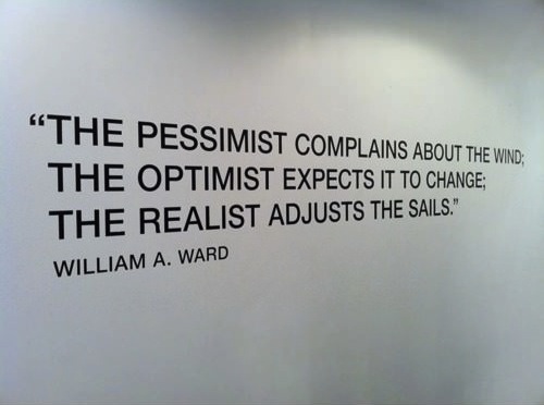 Pessimist Optimist Realist