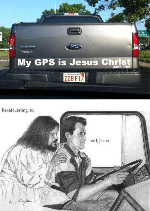 My GPS Is Jesus Christ