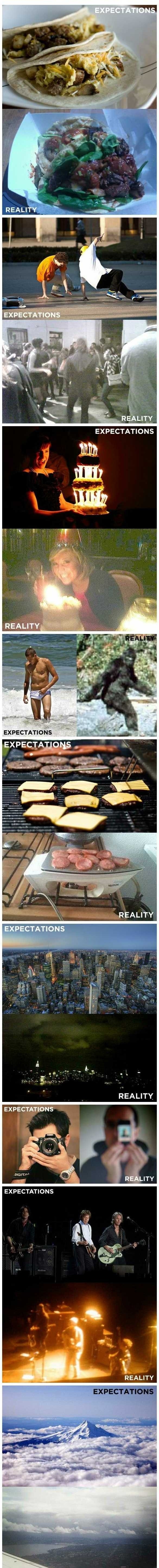 Expectation Vs Reallity